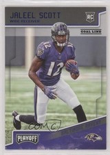 2018 Panini Playoff Rookies Goal Line Jaleel Scott #235 00em