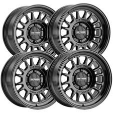 (Set of 4) Method MR318 18x8.5 6x135 +35mm Gloss Black Wheels Rims