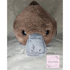 Aurora 2024 Cute Brown Grey Spudsters Spud Pongo Platypus Super Soft Plush NWT