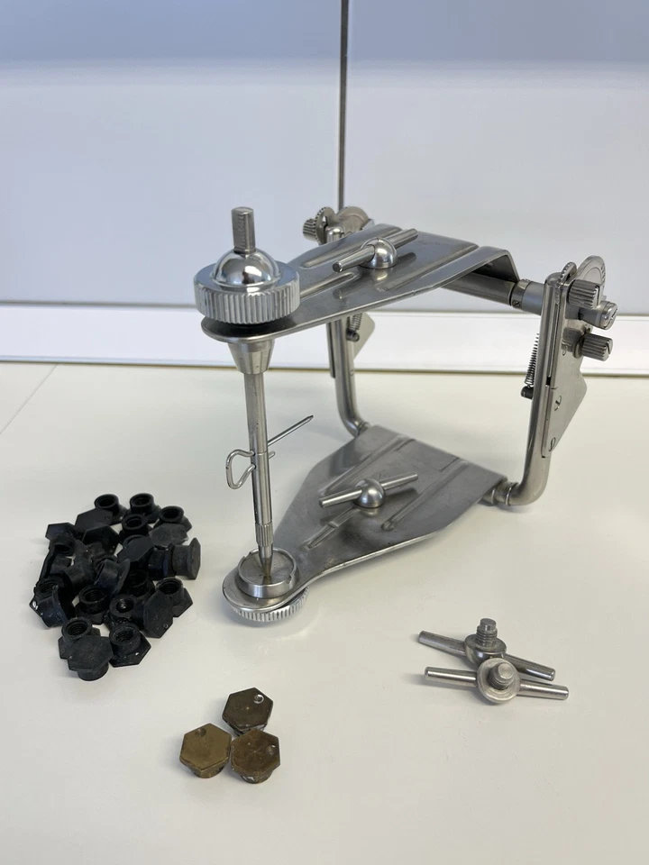 Condylator-6 Gerber Artikulator mit Fixierungs Schrauben (made in Switzerland) - Bild 1 von 4