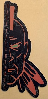 Half Face blades Sticker - Decal - Slap