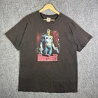 Vintage The Punisher Shirt Mens Large Black 90s 1999 X Men Marvel Comics Faded