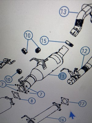 #ad #ad 2011 2012 Converter Exhaust Dodge 3500 6.7 $700.00