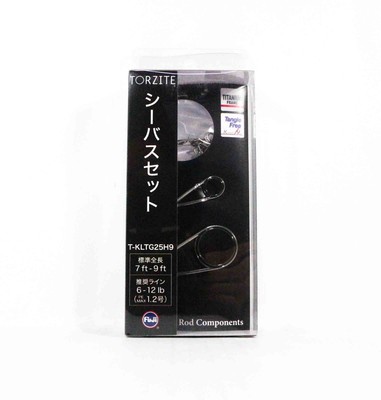 Fuji T-KLTG Size 25H9 Rod Guide Torzite Titanium Frame Set (0045)