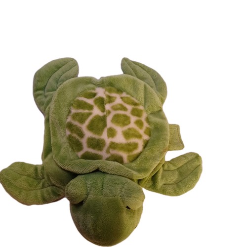 2012 Kellytoy Pillow Chums 9" Green Sea Turtle Soft Plush Stuffed Animal  - Picture 4 of 12