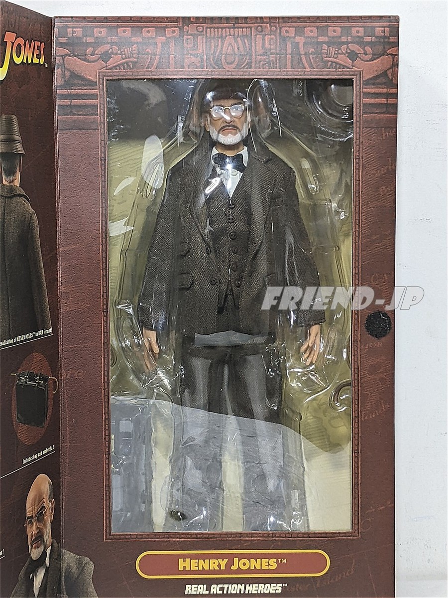 Medicom Rah 1/6 Indiana Jones HENRY JONES Sr. Sean Connery Figure