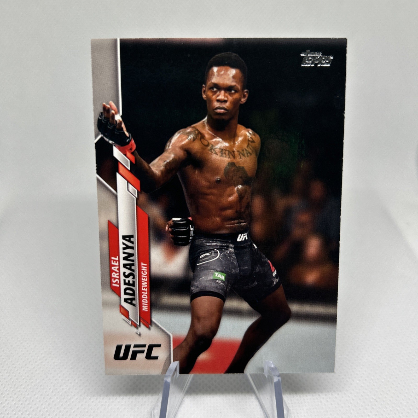 2020 Topps UFC - Israel Adesanya #75