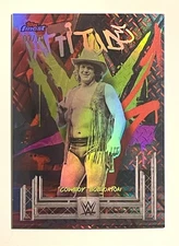 2025 Topps Finest WWE "Cowboy" Bob Orton Rare Red Black /10 Legend HOF