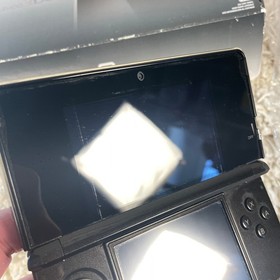 Nintendo 3DS Cosmo Black Handheld Console System CTR-001 Complete in Box CIB