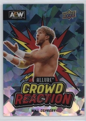 2024 Allure AEW Crowd Reaction Green Quartz 67/99 Will Ospreay Rookie RC 1u6