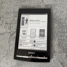 SONY PRS-T1 Black Digital eReader Touchscreen with Sony PRSA-10 Cover with light