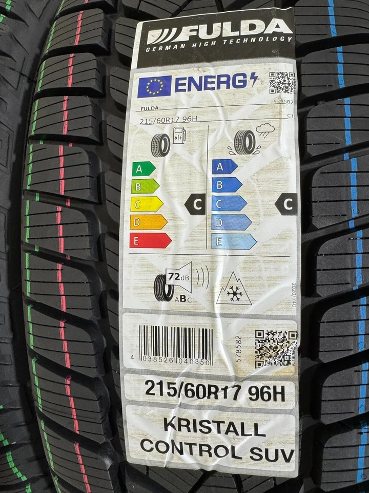 Winterkomplettrad-Satz Opel Frontera C 215-60R17 Fulda Winterräder - Bild 3 von 4