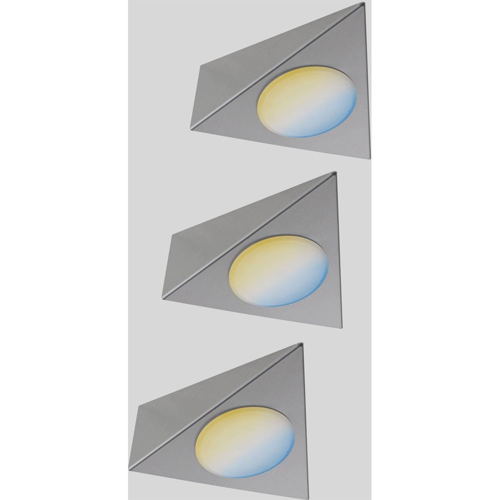 Paulmann .0 CC Start Trigo Lighting Set 2.10W Warm White Nickel