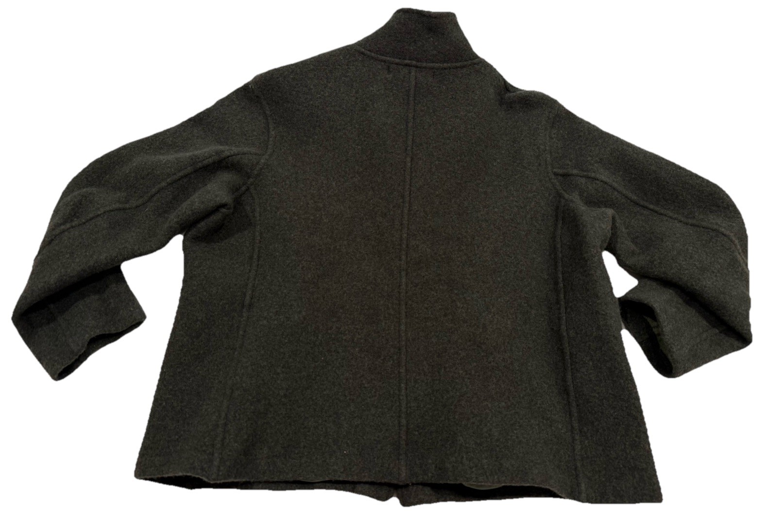 Herman Geist Button Front Collared Jacket Dark Gr… - image 6