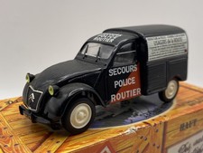 NOREV Citroen 2CV AZU SECOURS POLICE ROUTIER VAN 1:43 Diecast