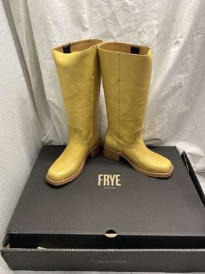 Frye Campus Wide Calf Banana Extended Boots US W8 M