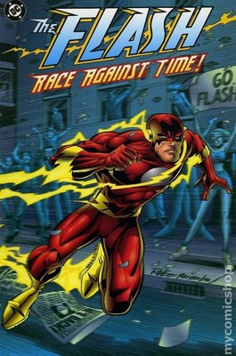 Flash Race Against Time TPB #1-1ST VF 2001 Stock Image