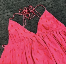 Free People Primmy Midi Dress Ice Coral Medium New