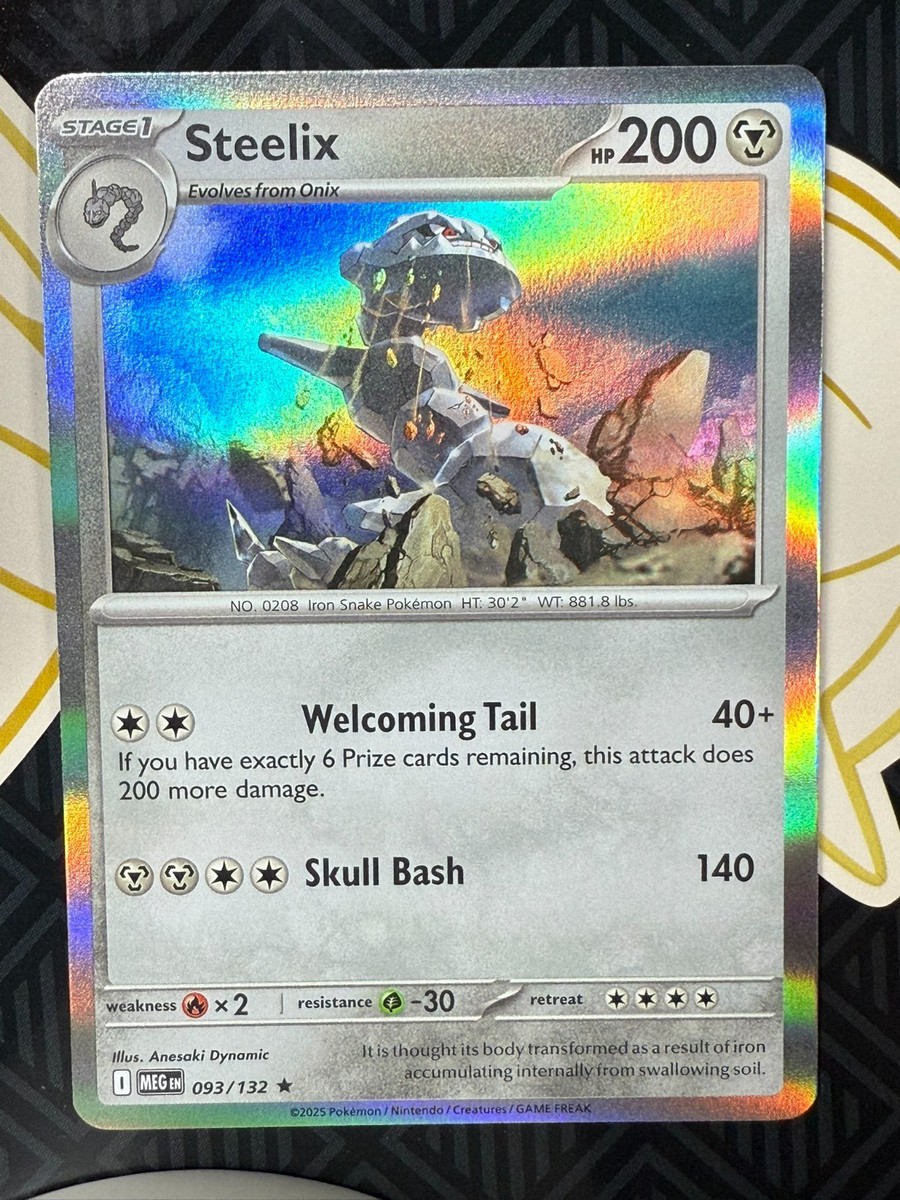 Pokemon - Mega Evolutions Steelix 093 Holo | eBay