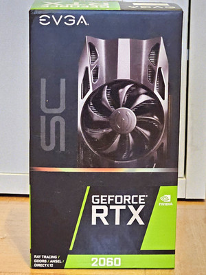 EVGA NVIDIA GeForce RTX 2060 6GB GDDR6 Grafikkarte