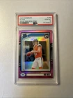 2024 Panini Donruss - Rated Rookie Bo Nix #369 Optic Preview Pink Prizm (RC)