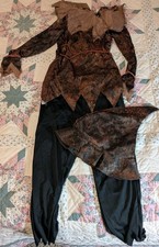 Scarecrow Costume Child's Size Medium Unisex 3 Piece Walmart Fall Garden