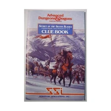 SSI Video Game Strategy Guides SSI Secret of the Silver Blades - Clue Book VG+