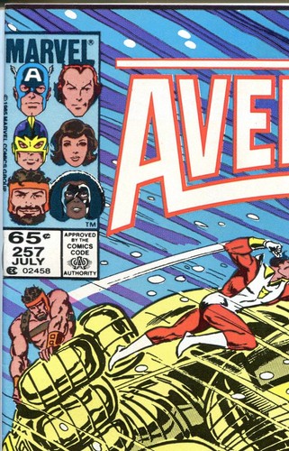 The Avengers #257 NM 1st appearance of Nebula - Newsstand variant! (Marvel 1985) - Picture 2 of 11