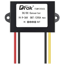 12V Boost Buck Converter 5A 60W Waterproof