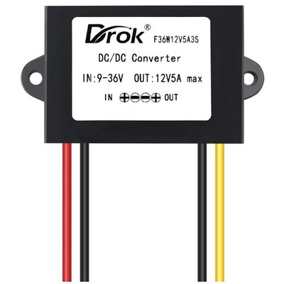 12V Boost Buck Converter 5A 60W Waterproof