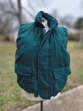Vintage Cabela’s Men’s Premier Northern Goose Down Vest Green Large Puffer