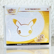 Pokemon 30th Anniversary Celebration Elite Trainer Box ETB New & Sealed in Case