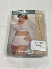 3 Pairs Vintage New UNDERSCORE Nylon Satin Feel Brief Panties 10