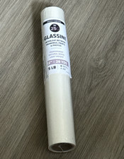Borden & Riley Glassine Tracing Paper Roll, 2 in x 20 yds, Natural White