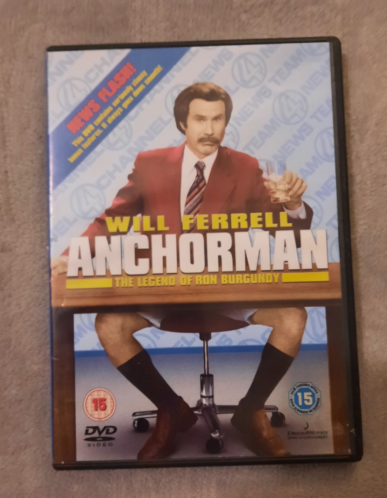 Anchorman: The Legend of Ron Burgundy DVD Comedy (2006) Will Ferrell