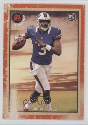 2013 Topps Turkey Red EJ Manuel (Hnd at Chest) #4 Rookie RC 08iv
