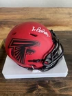 Kyle Pitts Signed Autographed Falcons Rave Speed Mini Helmet (Beckett Witness)