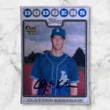 Clayton Kershaw Rookie Cards and Autograph Memorabilia Guide 19