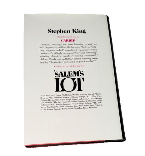 'Salem’s Lot by Stephen King (hardcover, 1975 1st BCE) - Picture 2 of 10