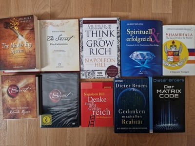 Erfolg & Spiritualität: The Secret, Think Grow Rich, Gebundene Bücher, Sammlung