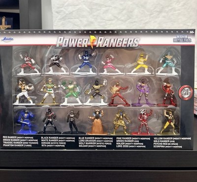 Power Rangers Nano Metalfigs 20-Pack Die-Cast Metal Figures 1.65-inch. Brand New