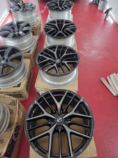 Set of 2017 Nissan GTR 20X9.5/10.5 Forged Rays Eng rims in good used condition