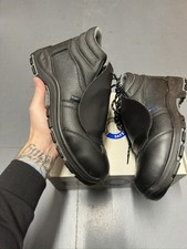 Eurotec Safety Steel Toe Cap Boots Black Size 11 (EU 46) Unisex Work Boots