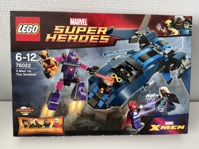 Lego 76022 Marvel Super Heroes X-Men vs. The Sentinel OVP Anleitung