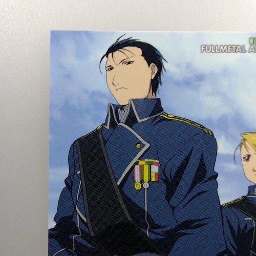 Fullmetal Alchemist " Roy & Riza " No.09 2004 Bandai CARDDASS MASTERS TCG Japan - Picture 3 of 10