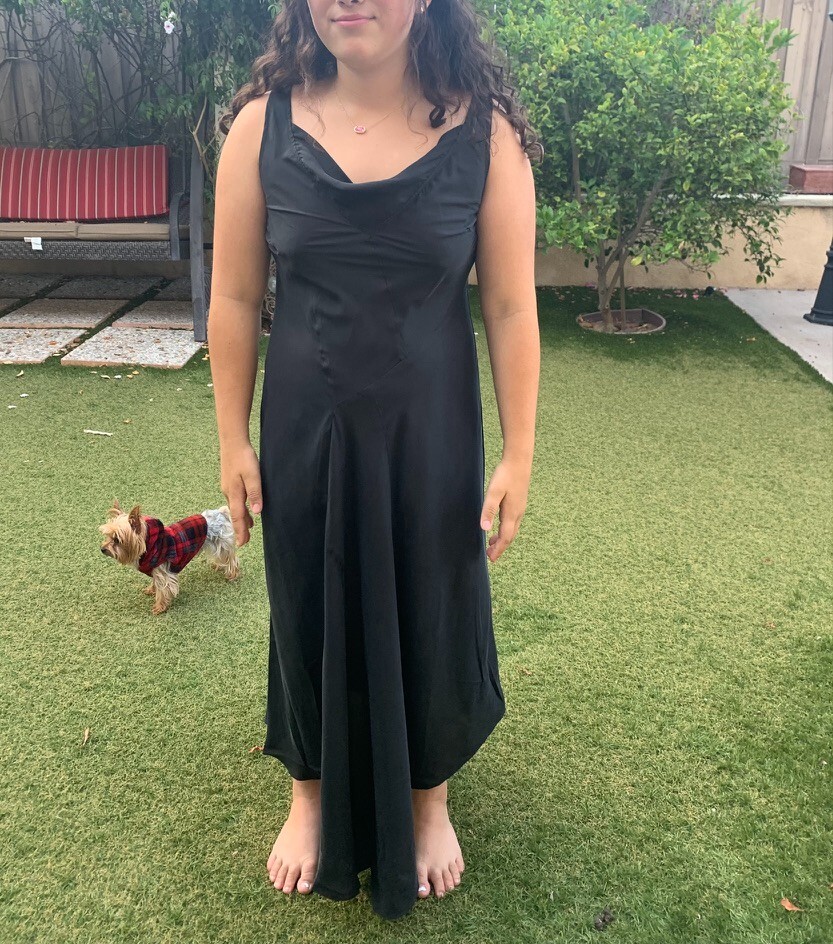 ZIMMERMANN The Vase 20s Black Slip Dress Silk High Low hem Cover Nightgown  3 10 | eBay
