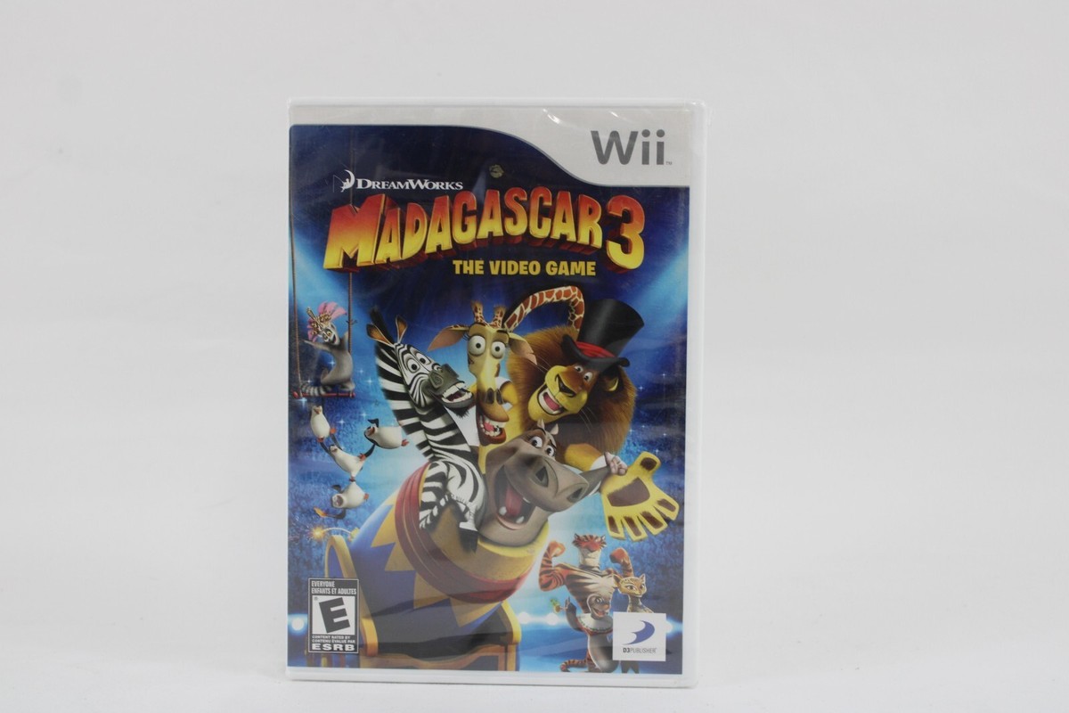 Madagascar 3: The Video Game (Nintendo Wii, 2012) for sale