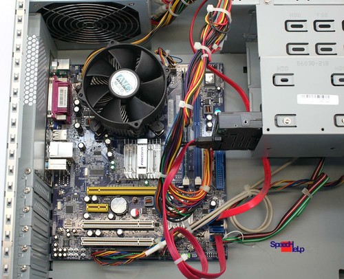 Home Office Foxconn G31MX-K Minitower Computer PC Windows XP Pro RS-232 Parallel - Picture 4 of 8