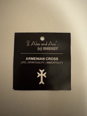 Bangle Bracelet Alex and Ani Armenian Cross Religious Spirituality Cross Symbol