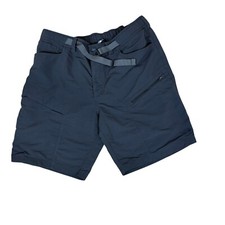 The North Face Grey Lightweight Nylon Belted Hiking Outdoor Shorts Men Sz XL W36